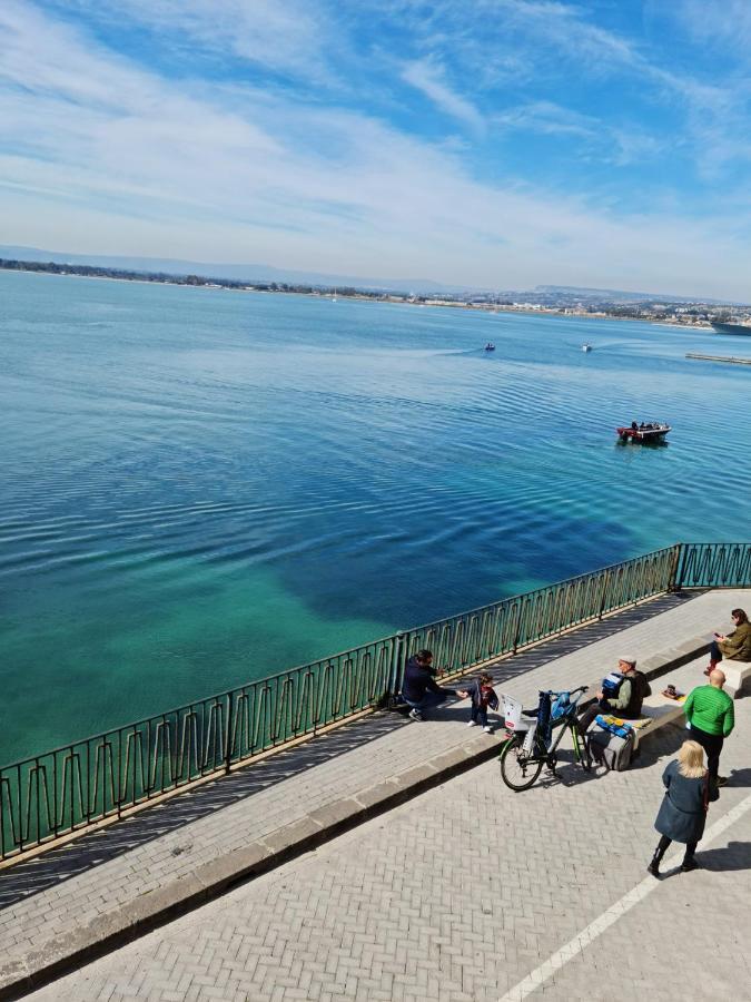 דירות סירקוזה La Finestra Sul Mare Di Alfeo מראה חיצוני תמונה